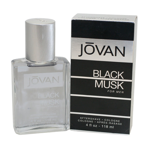 JOB73M - Jovan Black Musk Aftershave for Men - 4 oz / 118 ml