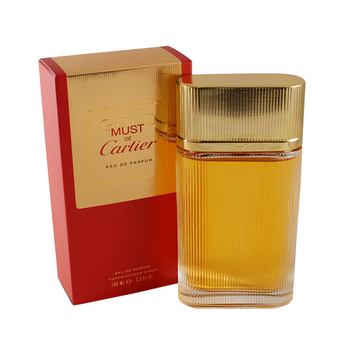 MUG20 - Must De Cartier Gold Eau De Parfum for Women - 3.3 oz / 100 ml Spray