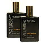 MO37M - Dana Monsieur Musk Cologne for Men | 8 oz / 240 ml