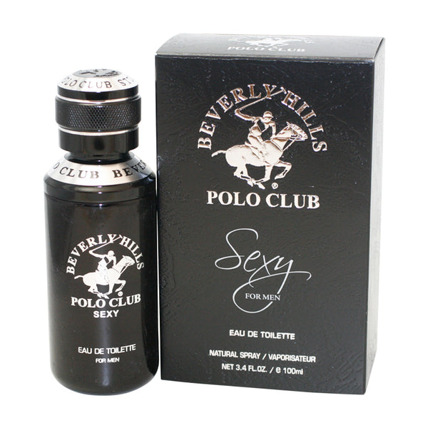 BCS5M - Beverly Hills Polo Club Sexy Eau De Toilette for Men - Spray - 3.4 oz / 100 ml