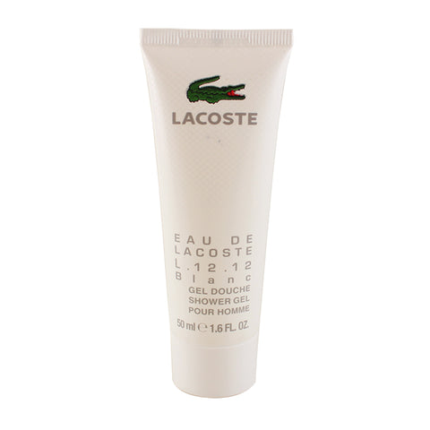 LAB16M - Eau De Lacoste L.12.12 Blanc Shower Gel for Men - 1.6 oz / 50 ml