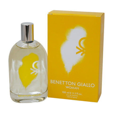 BG33 - Benetton Giallo Eau De Toilette for Women - 3.3 oz / 100 ml