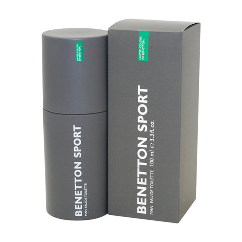 BES1M - Benetton Sport Eau De Toilette for Men - Spray - 3.3 oz / 100 ml