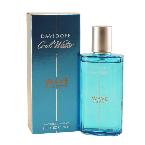 CWW25M - Cool Water Wave Eau De Toilette for Men - 2.5 oz / 75 ml Spray