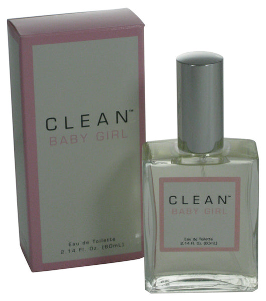 CLE5W - Clean Baby Girl Eau De Toilette for Women - Spray - 2.14 oz / 60 ml