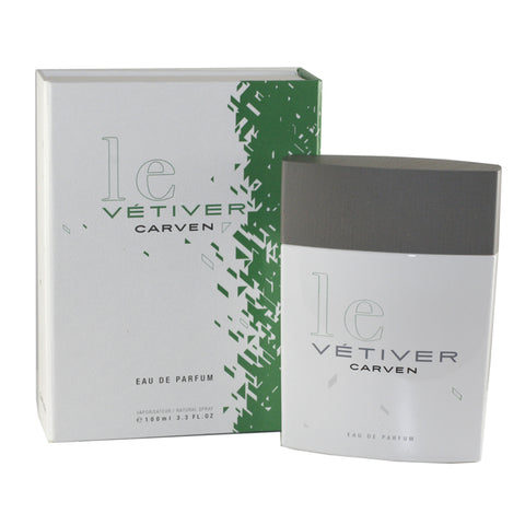 LVE33M - Le Vetiver Carven Eau De Parfum for Men - Spray - 3.3 oz / 100 ml