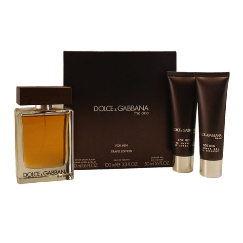 DOG51M - Dolce & Gabbana The One 3 Pc. Gift Set for Men