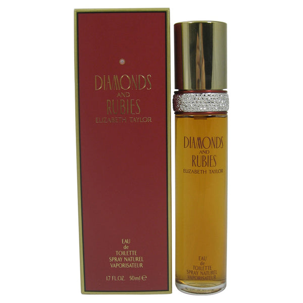 DI07 - Elizabeth Taylor Diamonds & Rubies Eau De Toilette for Women 1.7 oz / 50 ml Spray