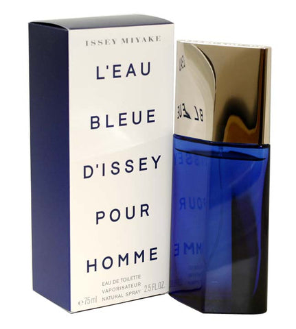 LE12M - L'Eau Bleue D'Issey Pour Homme Eau De Toilette for Men - 2.5 oz / 75 ml Spray