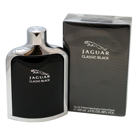 JCB34M - Jaguar Classic Black Eau De Toilette for Men - 3.4 oz / 100 ml Spray