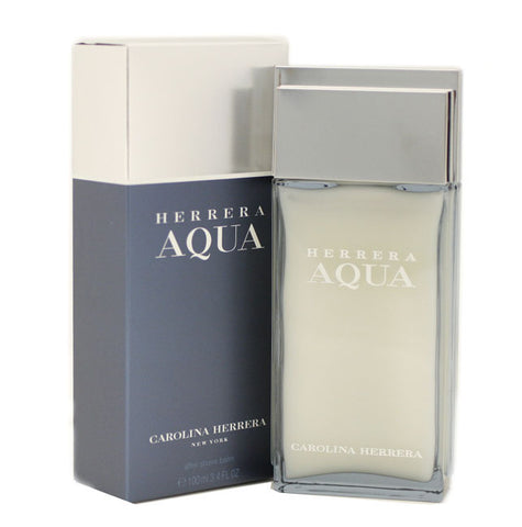 AQU6M - Herrera Aqua Aftershave for Men - Balm - 3.4 oz / 100 ml