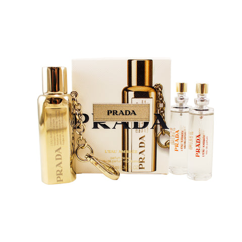 PRAM18 - Prada L'Eau Ambree Eau De Parfum for Women - Spray - 0.34 oz / 10 ml - Mini