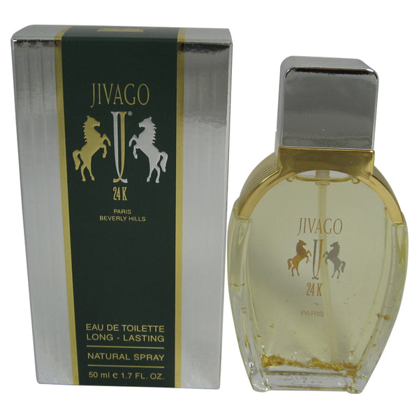 JIV10M-F - Jivago 24K Eau De Toilette for Men - Spray - 1.7 oz / 50 ml
