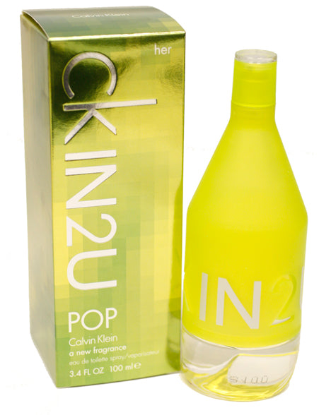 CKIN2U by Calvin Klein Perfume Her Women 3.4 oz Eau de Toilette Spray in  Box NEW