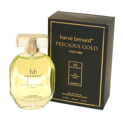 PG10M - Precious Gold Eau De Parfum for Men - 3.4 oz / 100 ml Spray