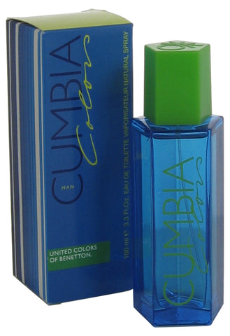 CUM12M - Cumbia Colors Eau De Toilette for Men - Spray - 3.3 oz / 100 ml