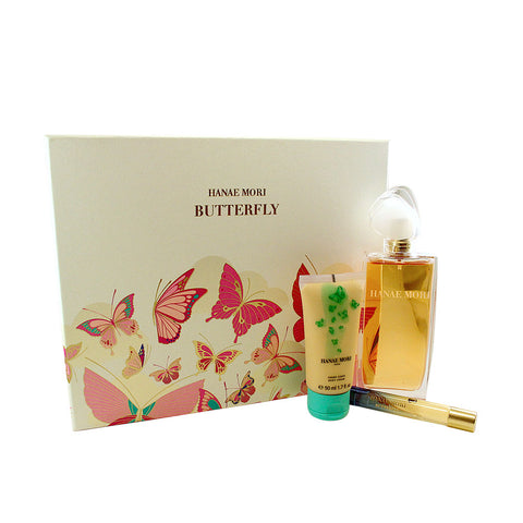 HAB01 - Hanae Mori Butterfly 3 Pc. Gift Set for Women