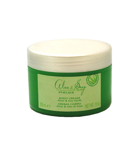 PG58W - Perlier Aloe & Soy Lipids Body Cream for Women - 7 oz / 200 g