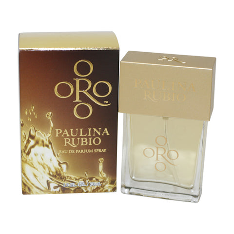 PRB10 - Paulina Rubio Oro Eau De Parfum for Women - Spray - 1 oz / 30 ml