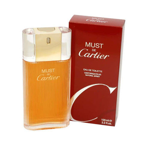 MU21 - Must De Cartier Eau De Toilette for Women - 3.3 oz / 100 ml Spray