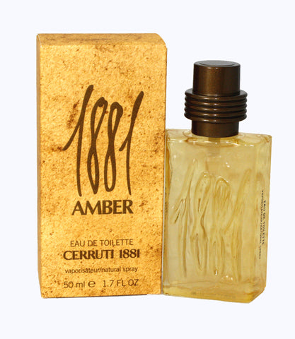 CI82M - Cerruti 1881 Amber Eau De Toilette for Men - Spray - 1.7 oz / 50 ml