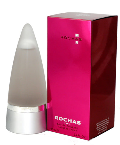 ROC33 - Rochas Man Eau De Toilette for Men - 3.4 oz / 100 ml Spray