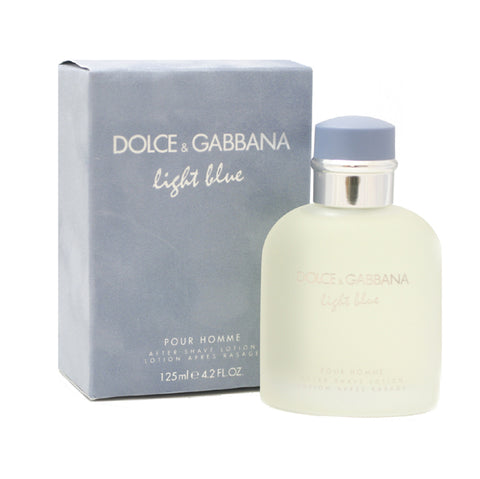 DO418M - Dolce & Gabbana Light Blue Pour Homme Aftershave for Men - 4.2 oz / 125 ml