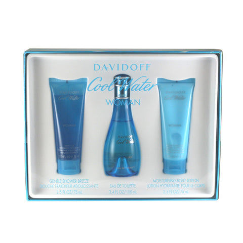 CO411 - Cool Water 3 Pc. Gift Set for Women