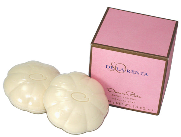 SDR252 - So De La Renta Soap for Women - 2 Pack - 3.5 oz / 100 g