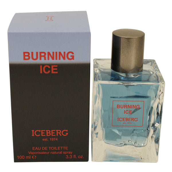 IBI33 - Burning Ice Eau De Toilette for Men - Spray - 3.3 oz / 100 ml