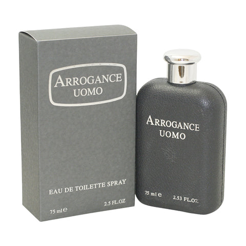 ARR98-P - Arrogance Uomo Eau De Toilette for Men - Spray - 2.5 oz / 75 ml