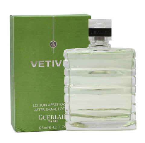 VE508M - Vetiver Guerlain Aftershave for Men - 4.2 oz / 125 ml