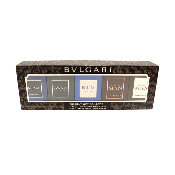BVL4M - Bvlgari Miniature Collection 5 Pc. Gift Set for Men