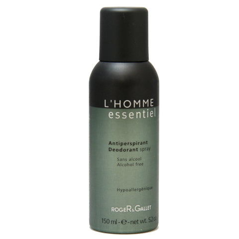 LH20M - L'Homme Essentiel Deodorant for Men - Spray - 5.2 oz / 150 ml - Alcohol Free