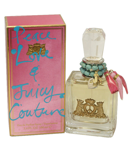 JCPL34 - Peace Love & Juicy Couture Eau De Parfum for Women - 3.4 oz / 100 ml Spray