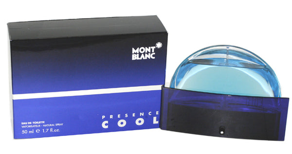 MO489M - Mont Blanc Presence Cool Eau De Toilette for Men - Spray - 1.7 oz / 50 ml