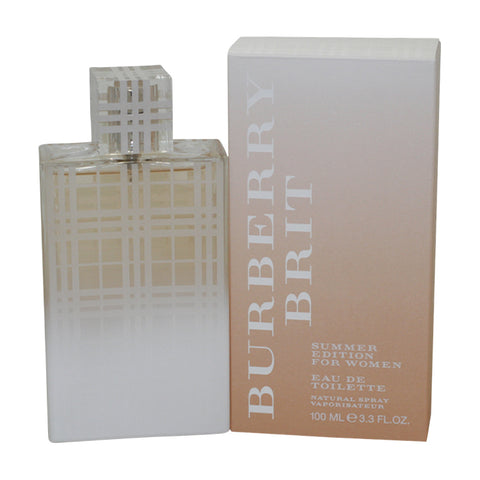 BRIS33 - Burberry Brit Summer Eau De Toilette for Women - Spray - 3.3 oz / 100 ml