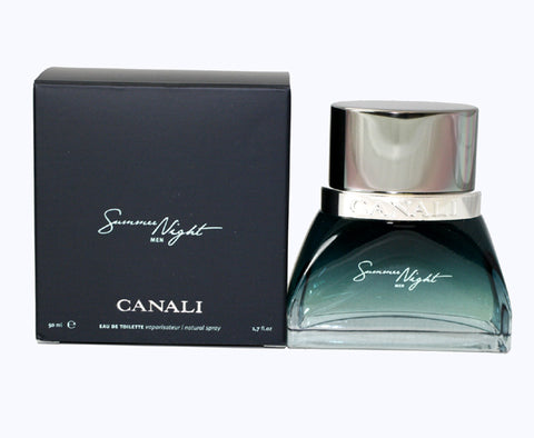 CASN17 - Canali Summer Night Eau De Toilette for Men - Spray - 1.7 oz / 50 ml