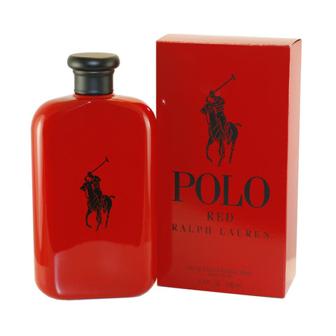 POR44M - Polo Red Eau De Toilette for Men - 6.7 oz / 200 ml Spray