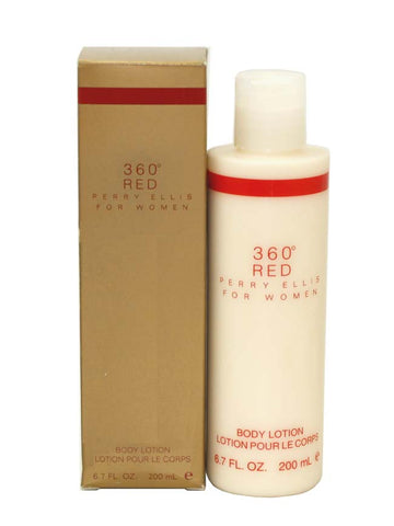 PE49 - Perry Ellis 360 Red Body Lotion for Women - 6.7 oz / 200 ml