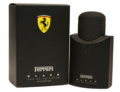 FE344M - Ferrari Black Eau De Toilette for Men - Spray - 4.2 oz / 125 ml