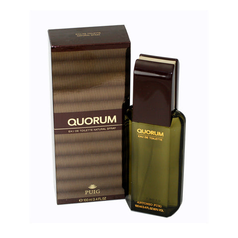 QU32M - Quorum Eau De Toilette for Men - 3.4 oz / 100 ml Spray
