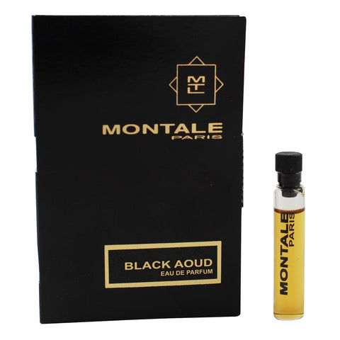 MONT152 - MONTALE Montale Black Aoud Eau De Parfum for Women 0.07 oz / 2 ml Splash