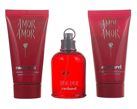 AMOR3 - Cacharel Amor Amor 3 Pc. Gift Set for Women