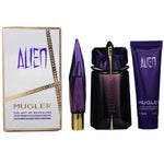 ANAR2 - Thierry Mugler Alien 3 Pc. Gift Set for Women - Moisturizing Shower Milk 1.7 oz + EDP 0.3 oz + EDP 2 oz