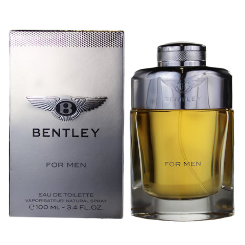 BEN34M - Bentley Eau De Toilette for Men - 3.4 oz / 100 ml - Spray