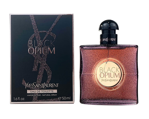 BO16 - Yves Saint Laurent Black Opium (Glowing Edition) Eau De Toilette for Women - 1.6 oz / 50 ml - Spray