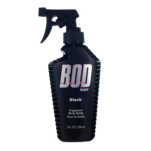 BOD81 - Bod Man Black Body Spray for Men - 8 oz / 236 ml