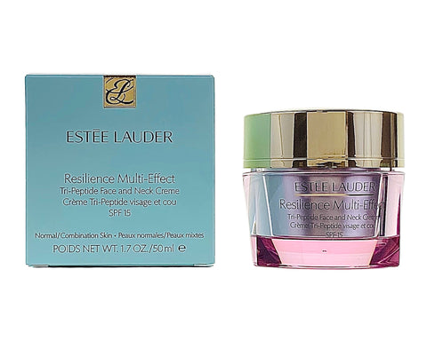 CL4D2 - Estee Lauder Resilience Multi-Effect Tri-Peptide Face & Neck Crème for Women - 1.7 oz / 50 ml