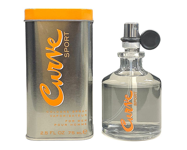 CUS25M - Liz Claiborne Curve Sport Cologne for Men - 2.5 oz / 75 ml - Spray